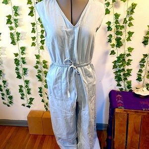 Universal threads denim soft romper